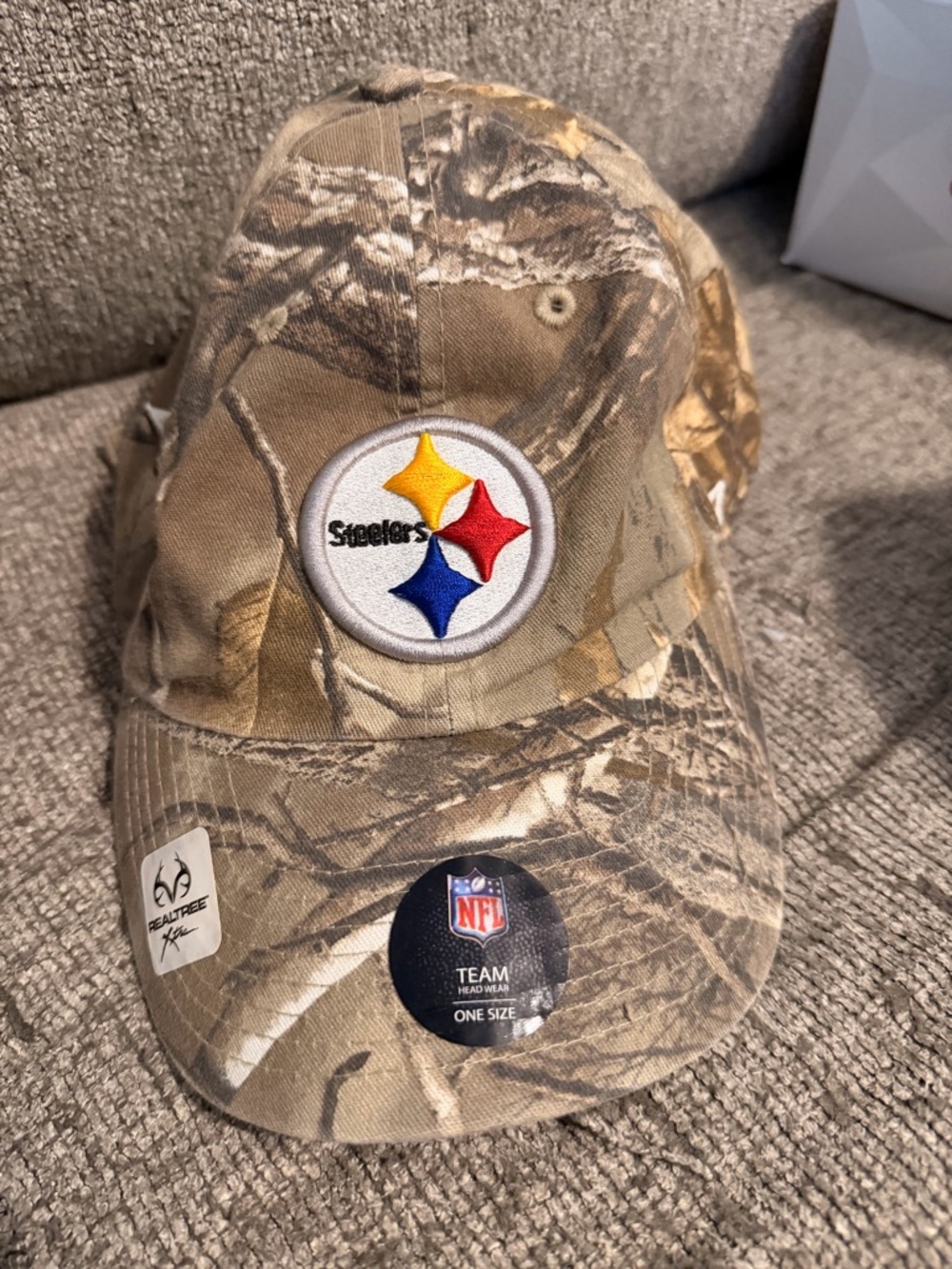 '47 Brand Brown Camo Baseball Cap